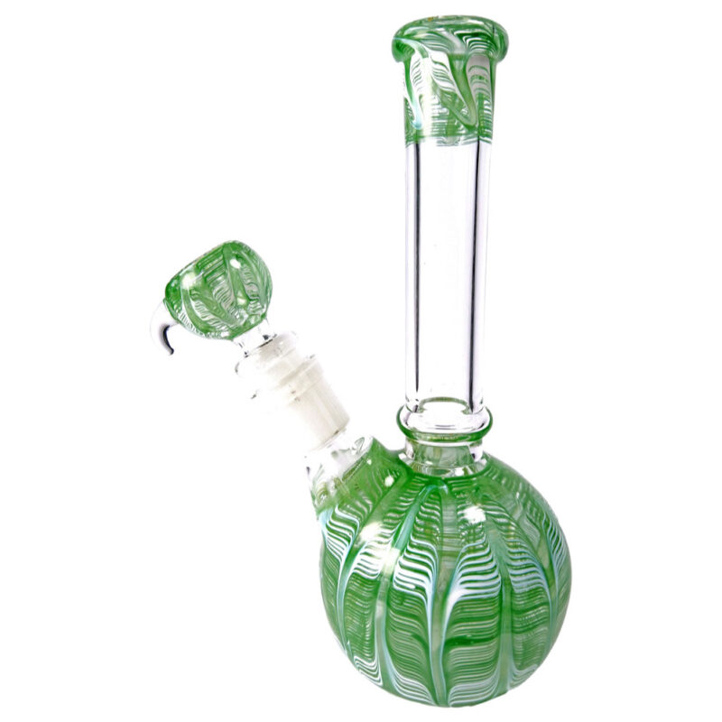 Wave Bong | Green | 9”