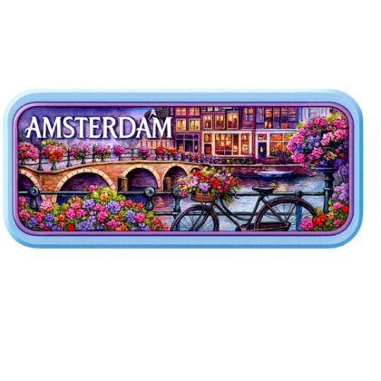 Amsterdam Plate Magnets x Pcs-MG023