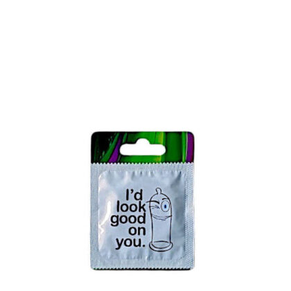 Funny Condoms I'd Look Good-DM007 X 6