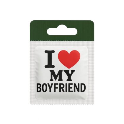 Funny Condoms I Love My Boy-DM028 X 6