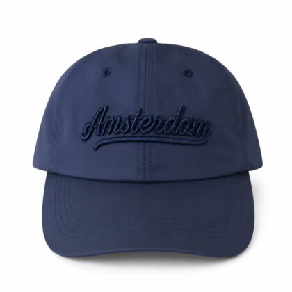 CAP002-Amsterdam Caps Blue x 5