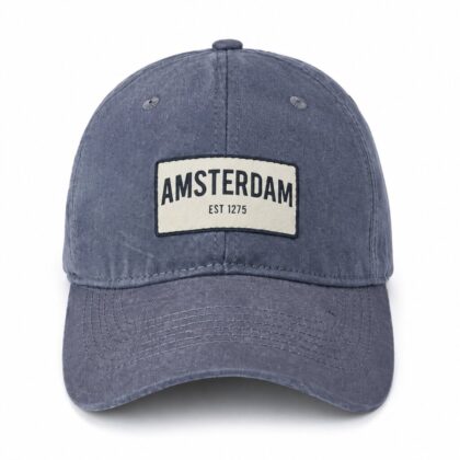CAP007-Amsterdam Caps Grey x 5