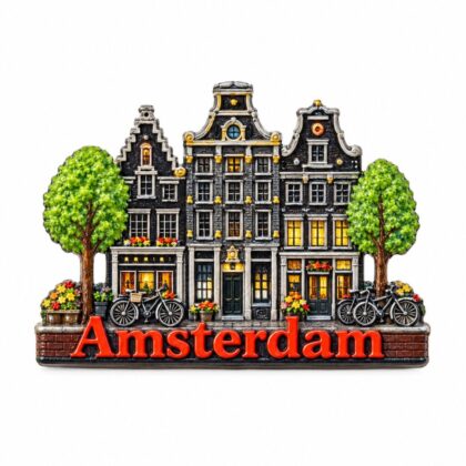 Amsterdam MDF Magnets X 12 Pcs-MG055