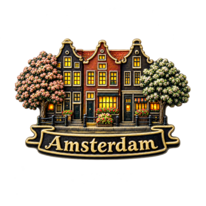 Amsterdam MDF Magnets X 12 Pcs-MG050