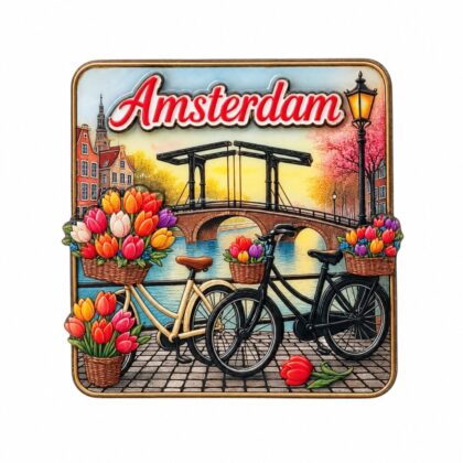 Amsterdam MDF Magnets X 12 Pcs-MG056